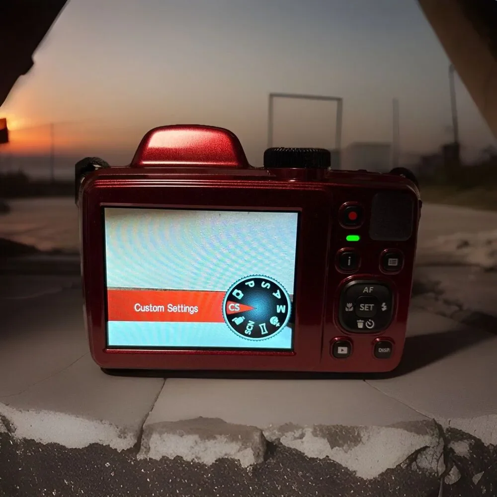 Kodak PIXPRO AZ401 Digital Camera 16MP 40X Optical Zoom Red 3in LCD HD CM